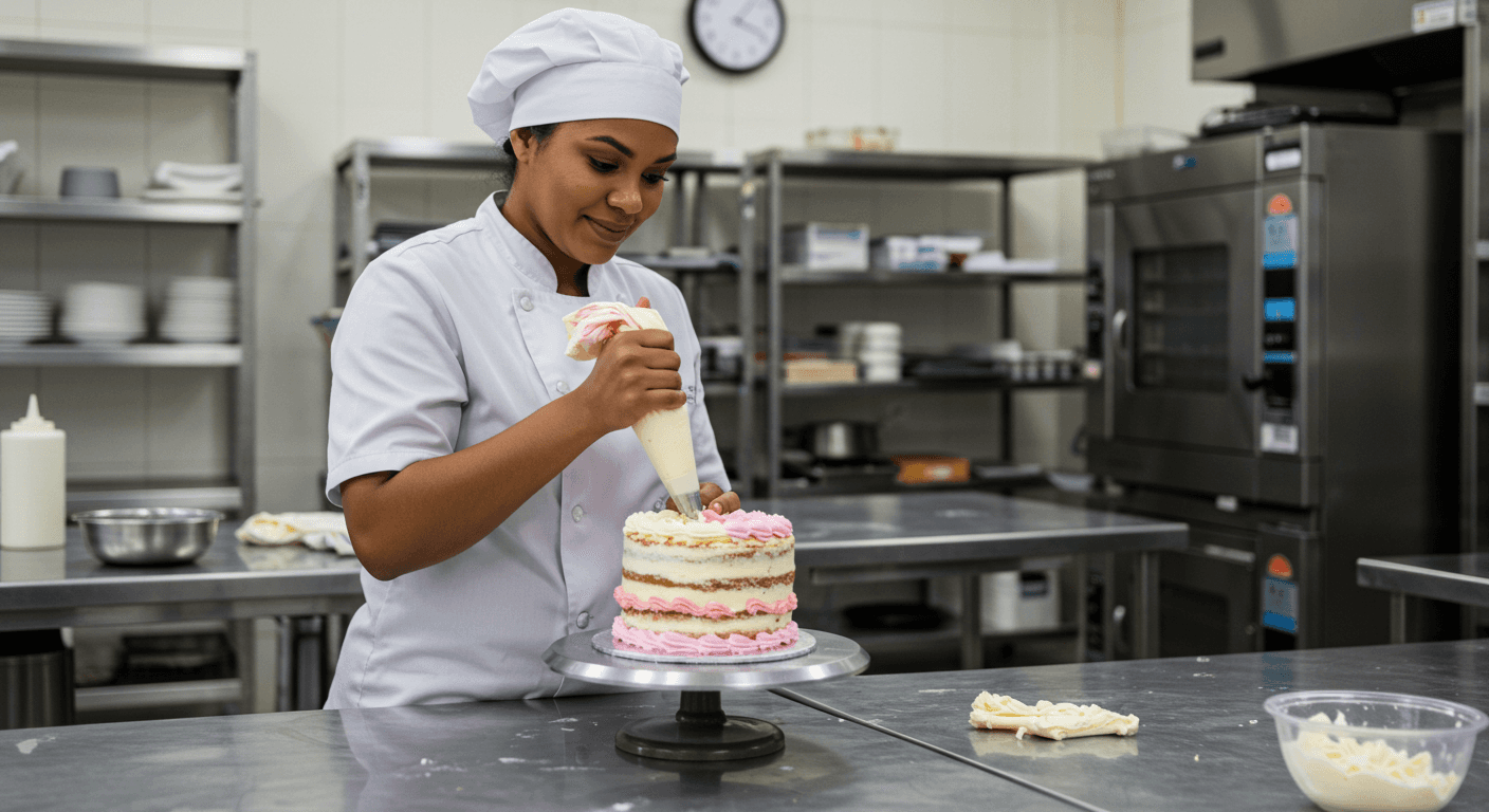 Curso de Plano Prático para Produção de Três Bolos: Técnicas, Receitas, Orçamento e Logística