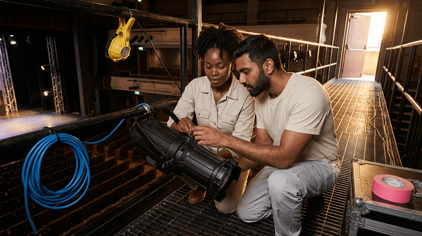 Lighting Technician Training