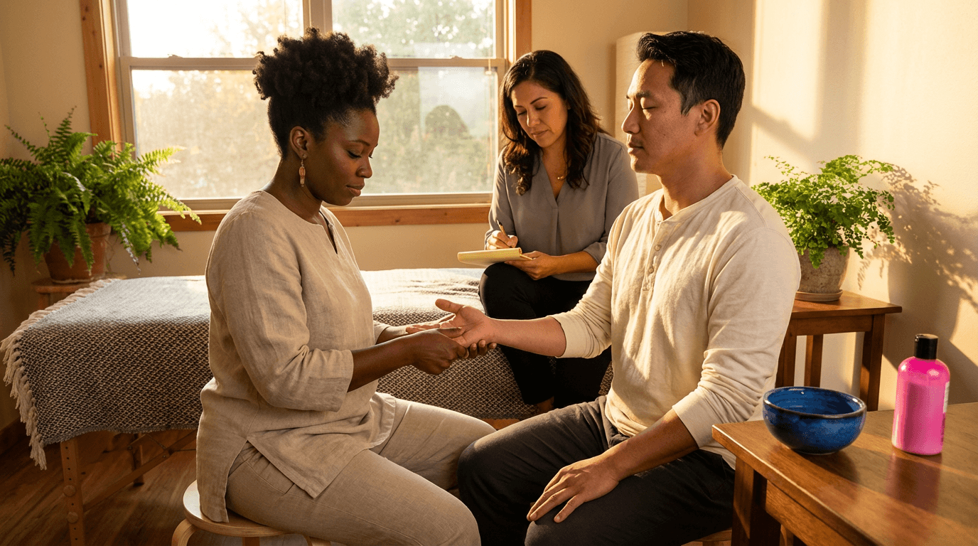 palmar reflexology training