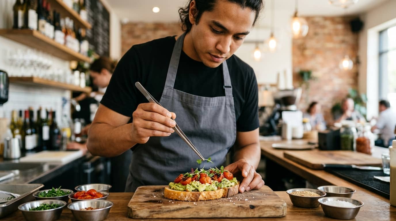 Bar & Café Food Production & Display Training